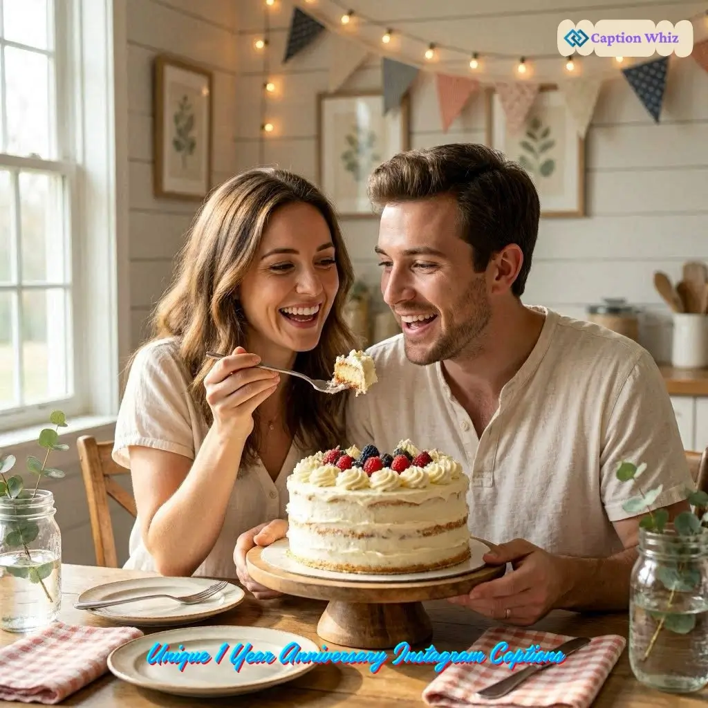 129+ Unique 1 Year Anniversary Captions For Instagram With Celebrate Love
