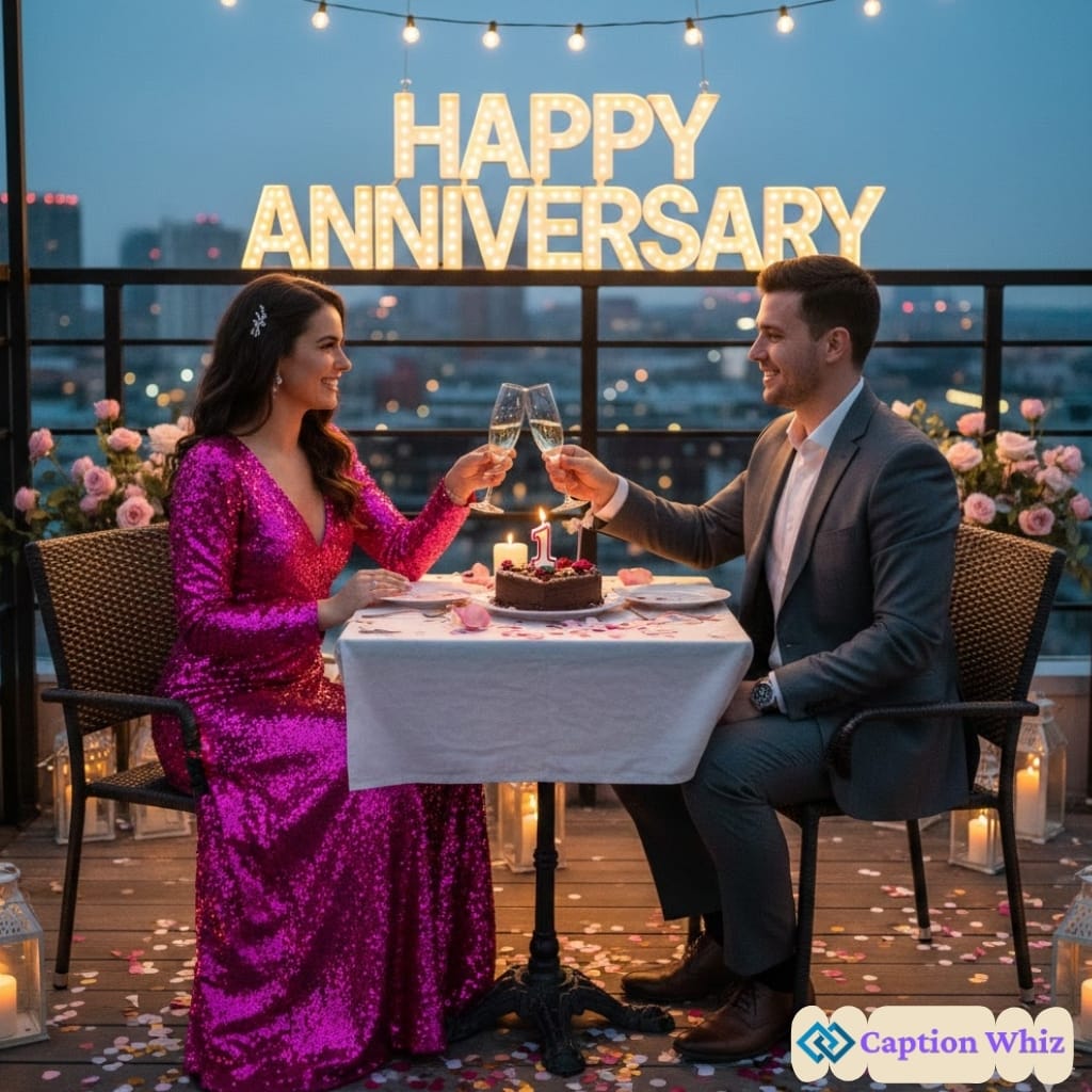 1 Year Wedding Anniversary Captions For Instagram