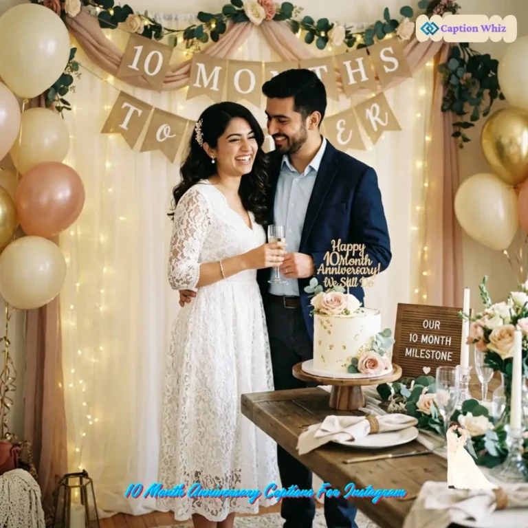 10 Month Anniversary Captions For Instagram