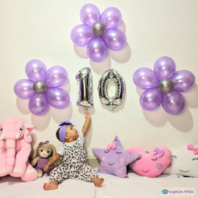 Celebrate Your Little Star with 10 Month Birthday Captions For Instagram And Quotes 127+ Magical Moments