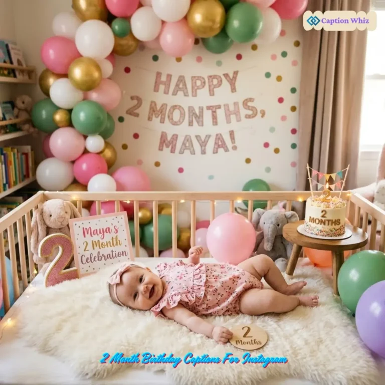2 Month Birthday Captions For Instagram