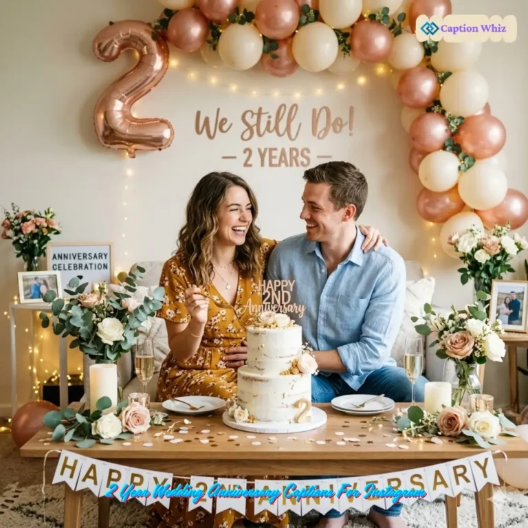 2 Year Wedding Anniversary Captions For Instagram