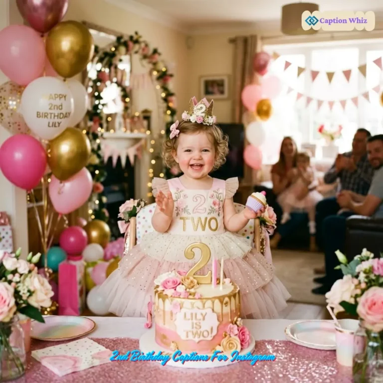 2nd Birthday Captions For Instagram