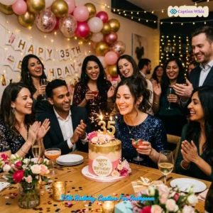 Celebrate Your 35th Birthday Captions For Instagram and Quotes with 149+ Joyful Moments