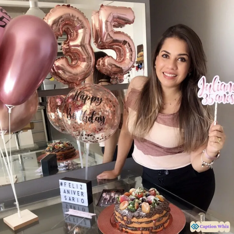Celebrate Your 35th Birthday Captions For Instagram and Quotes with 149+ Joyful Moments in 2026