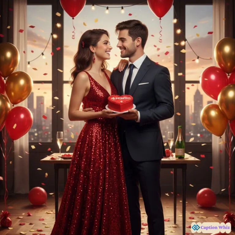 Celebrate Love with 139+ Unique 4 Month Anniversary Captions For Instagram And Quotes
