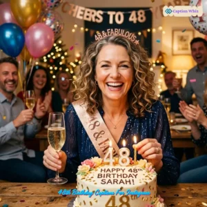 147+ Fun 48th Birthday Captions For Instagram and Quotes For Milestone Vibes
