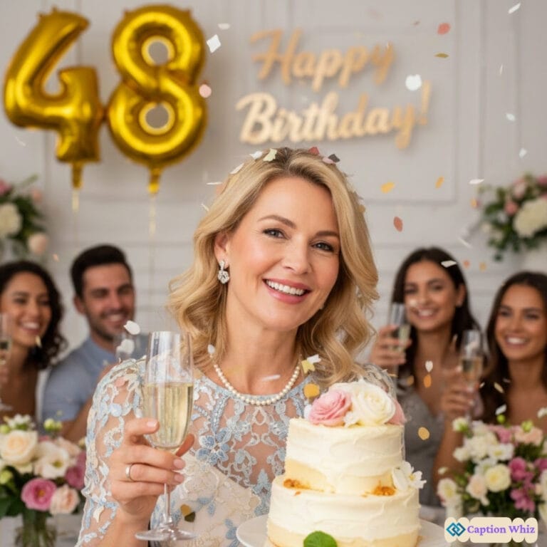 48th Birthday Captions For Instagram