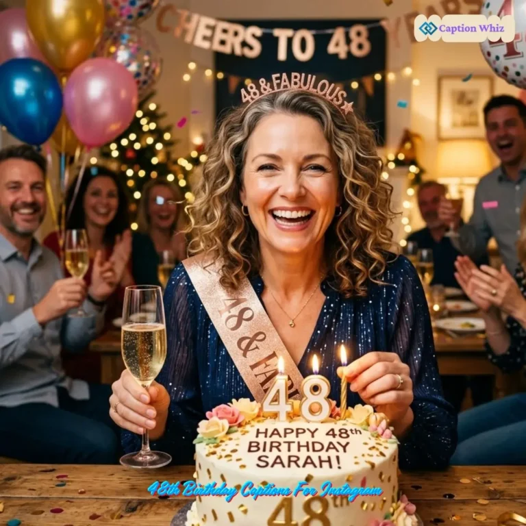 48th Birthday Captions For Instagram