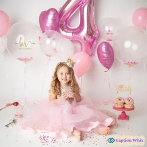 Celebrate with Joyful 4th Birthday Captions For Instagram and Quotes 137+ Delightful Moments