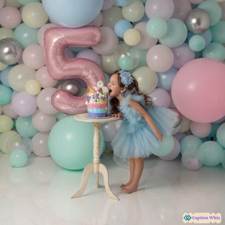 5th Birthday Captions For Instagram