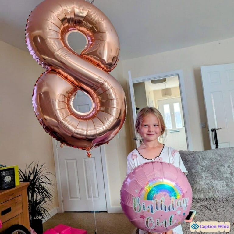 8th Birthday Captions For Instagram