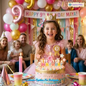 143+ Magical 9th Birthday Captions For Instagram and Quotes to Celebrate Joy