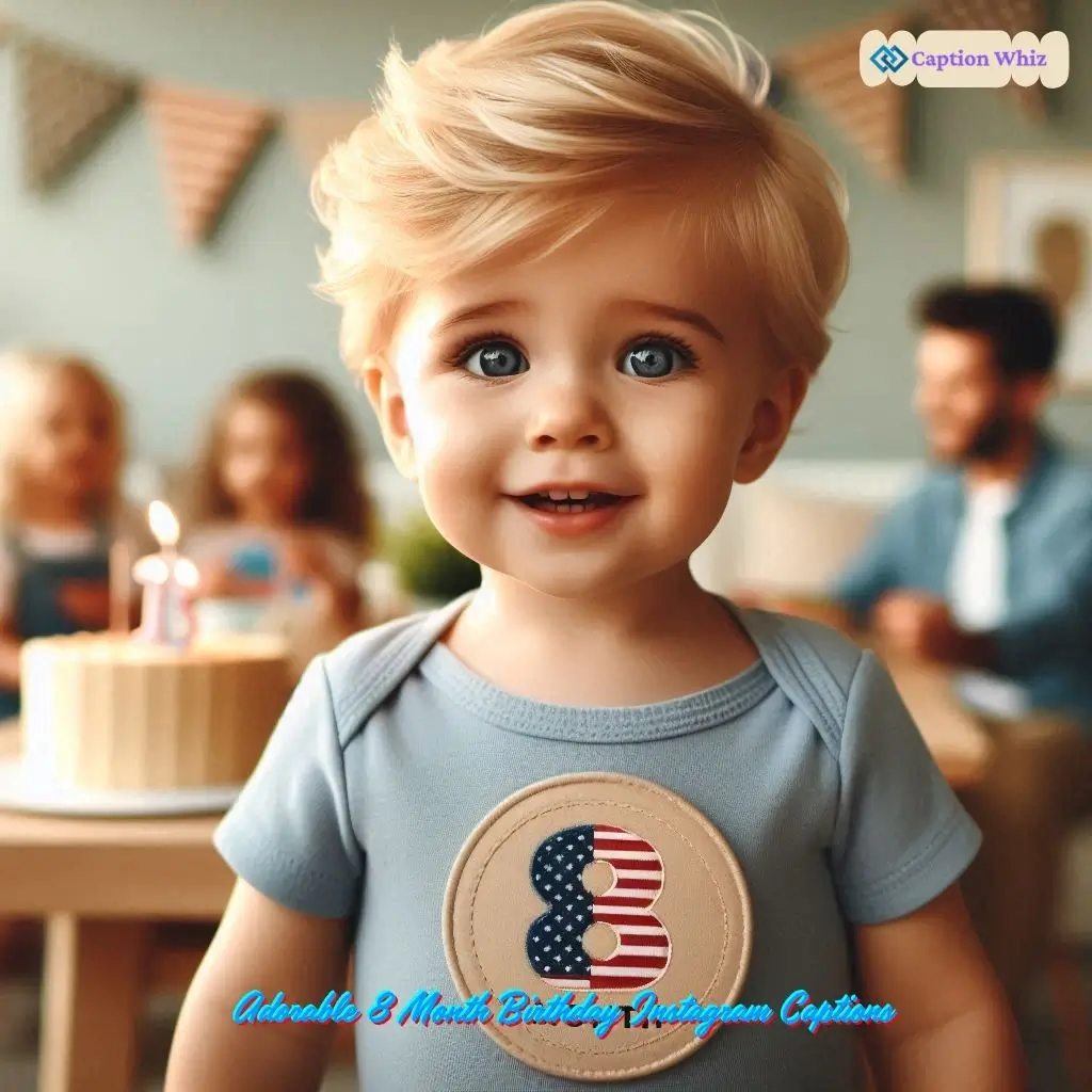 137+ Magical 8 Month Birthday Captions For Instagram and Quotes to Celebrate Joy