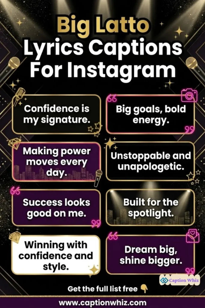 129+ Unforgettable Big Latto Lyrics Captions For Instagram That Shine Like Stars Quotes