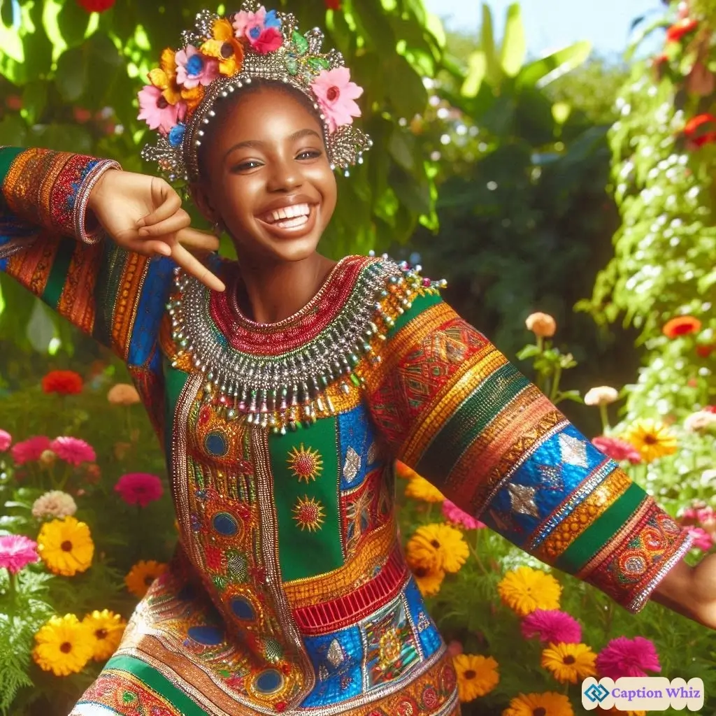 Bold African Captions to Celebrate Culture and Vibes