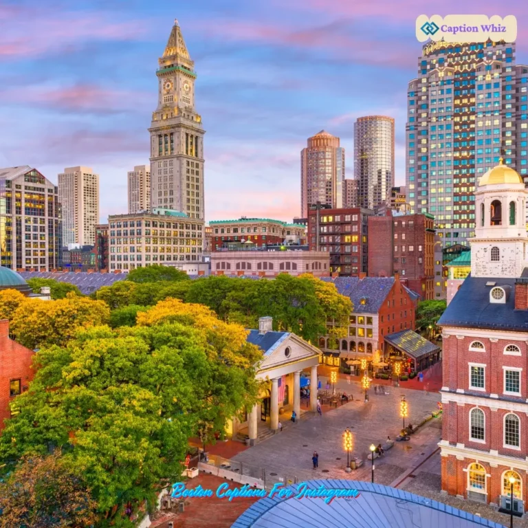 Boston Captions For Instagram