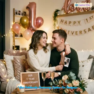 Celebrate Love with 137+ Heartfelt 1 Year Relationship Anniversary Captions For Instagram and Quotes