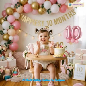 Celebrate Your Little Star with 10 Month Birthday Captions For Instagram And Quotes 127+ Magical Moments