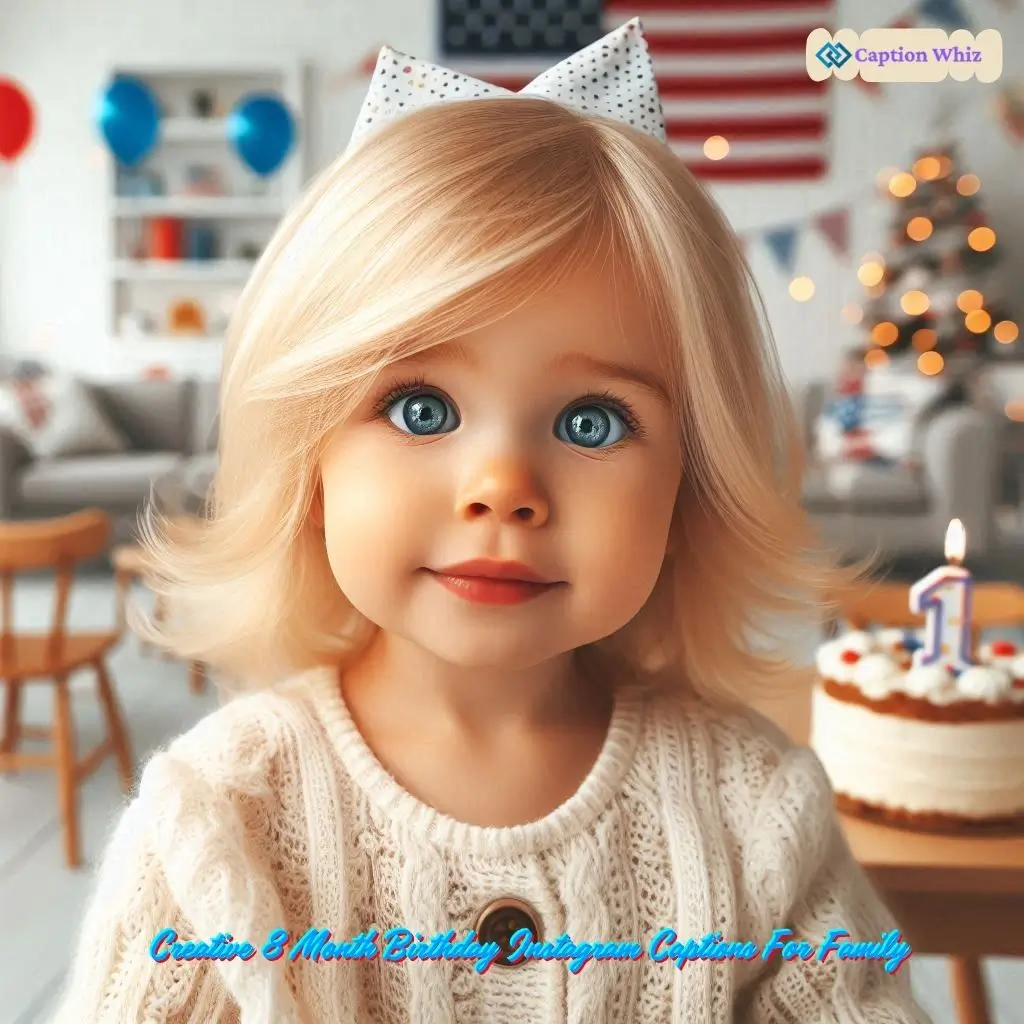 137+ Magical 8 Month Birthday Captions For Instagram and Quotes to Celebrate Joy