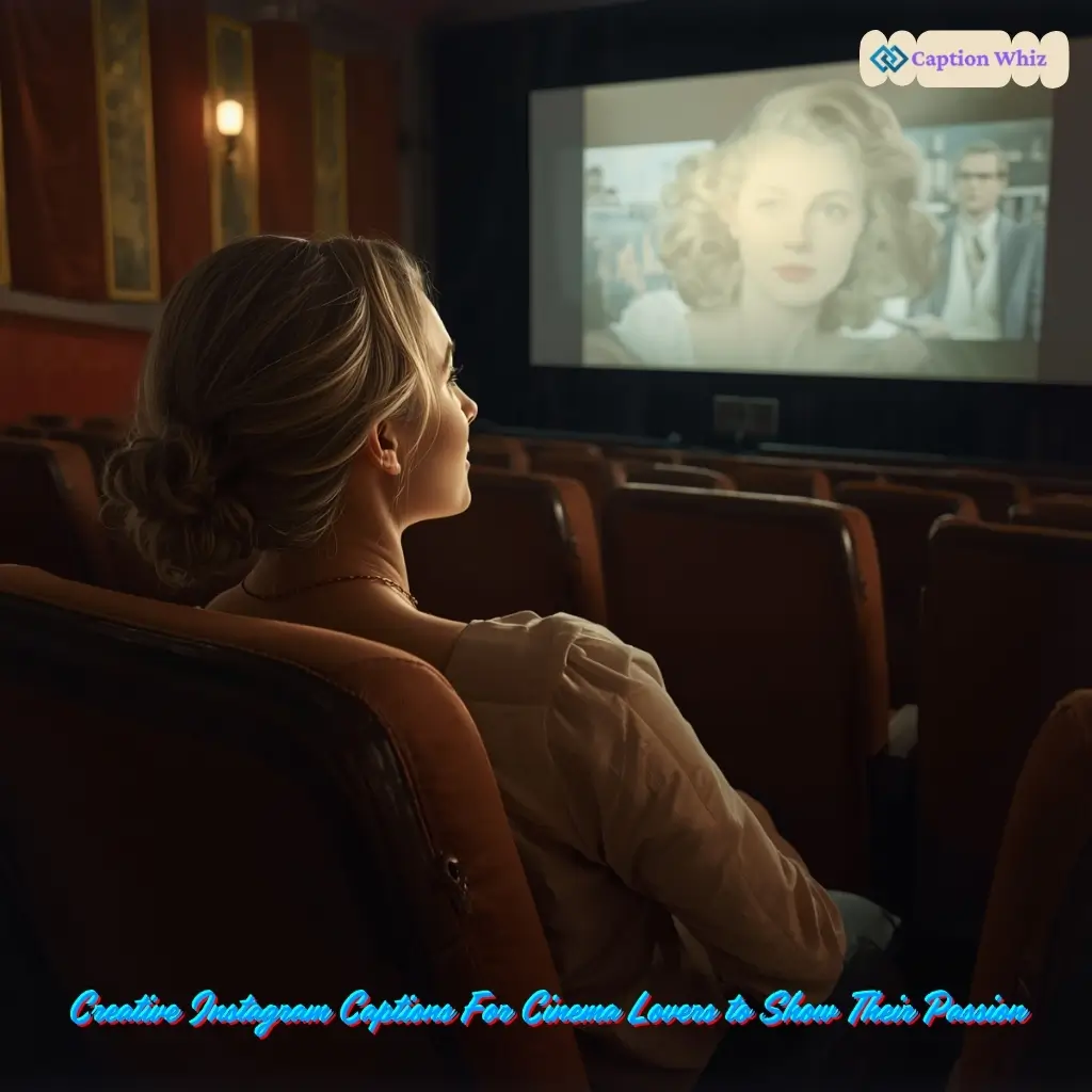 125+ Unforgettable Cinema Captions For Instagram and Quotes You Need Right Now