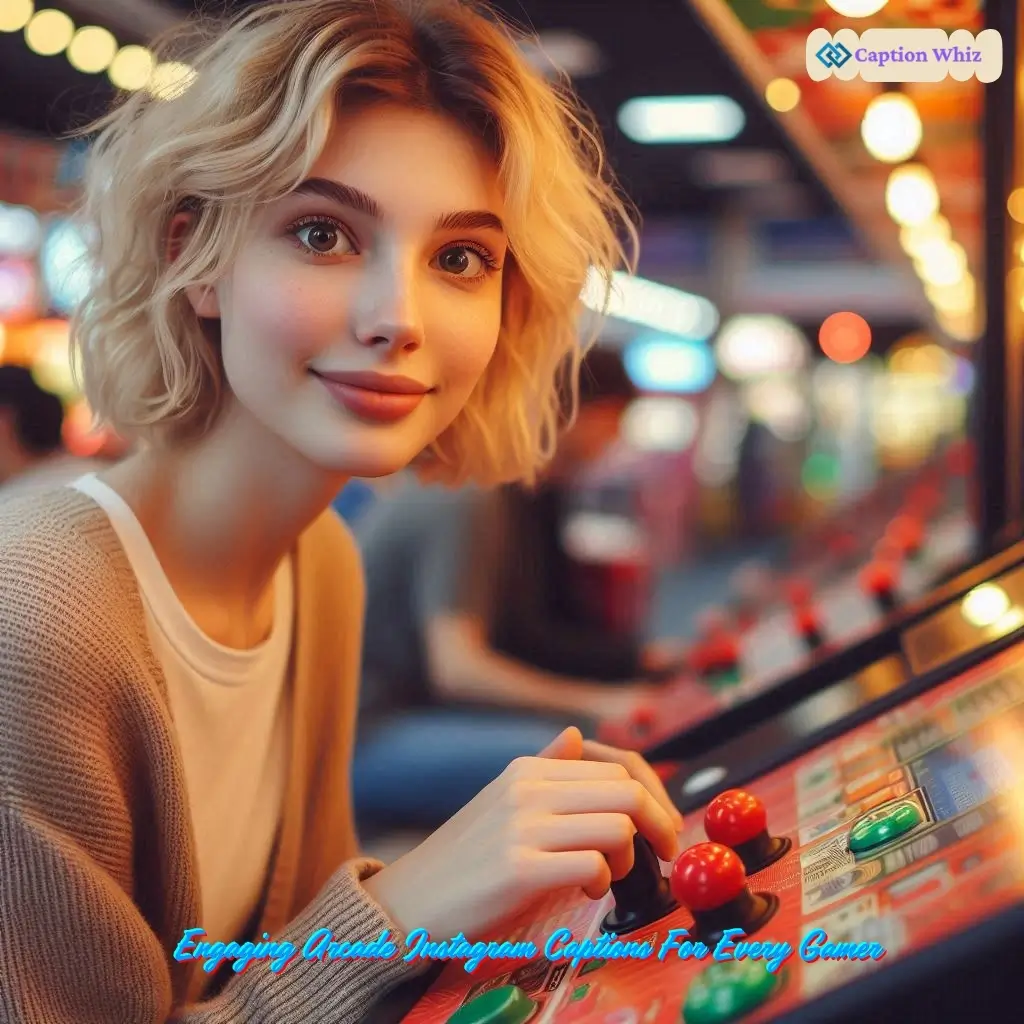 137+ Dynamic Arcade Captions For Instagram and Quotes That Level Up Your Game