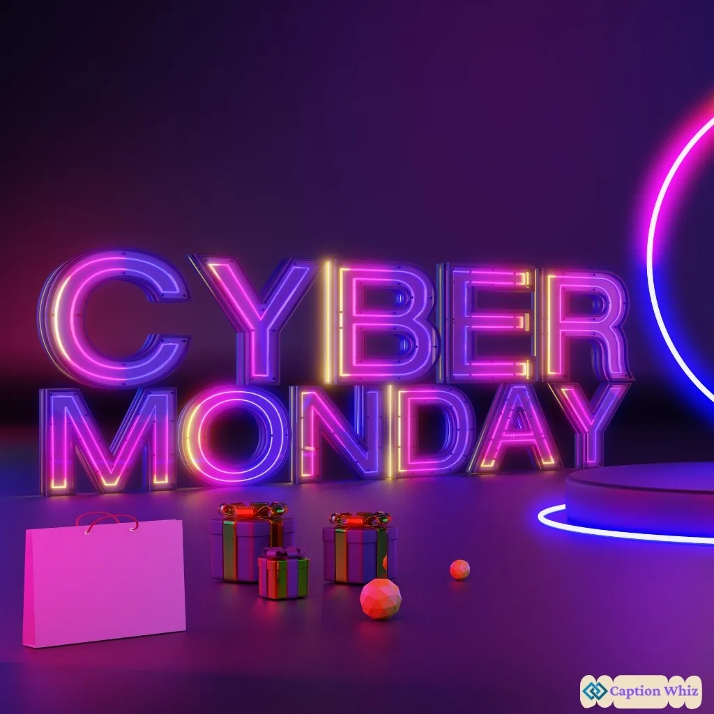 125+ Irresistible Cyber Monday Captions For Instagram and Quotes That Spark Joy