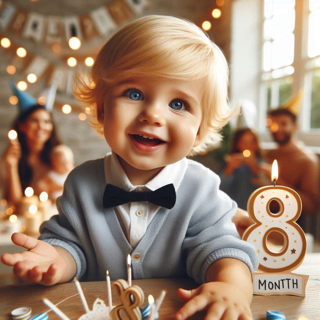 137+ Magical 8 Month Birthday Captions For Instagram and Quotes to Celebrate Joy