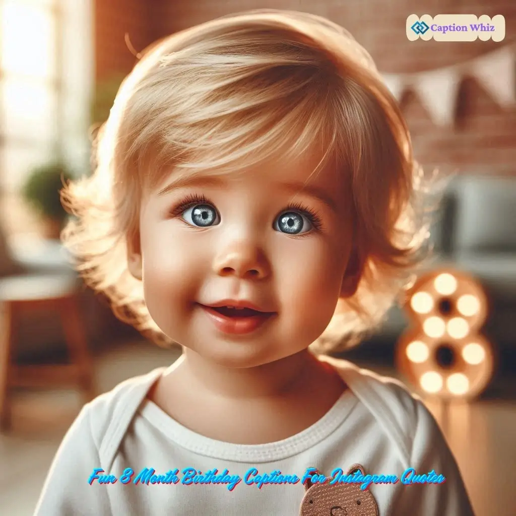 137+ Magical 8 Month Birthday Captions For Instagram and Quotes to Celebrate Joy