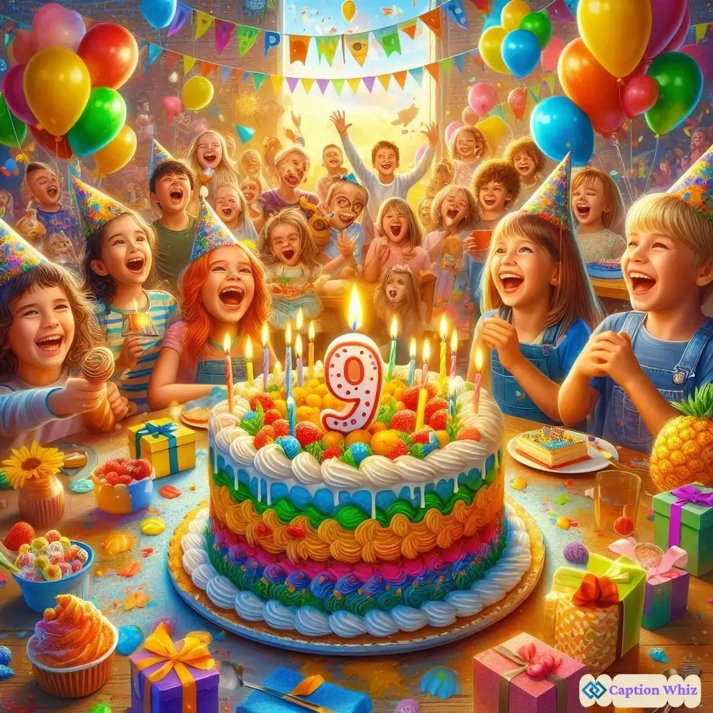 143+ Magical 9th Birthday Captions For Instagram and Quotes to Celebrate Joy
