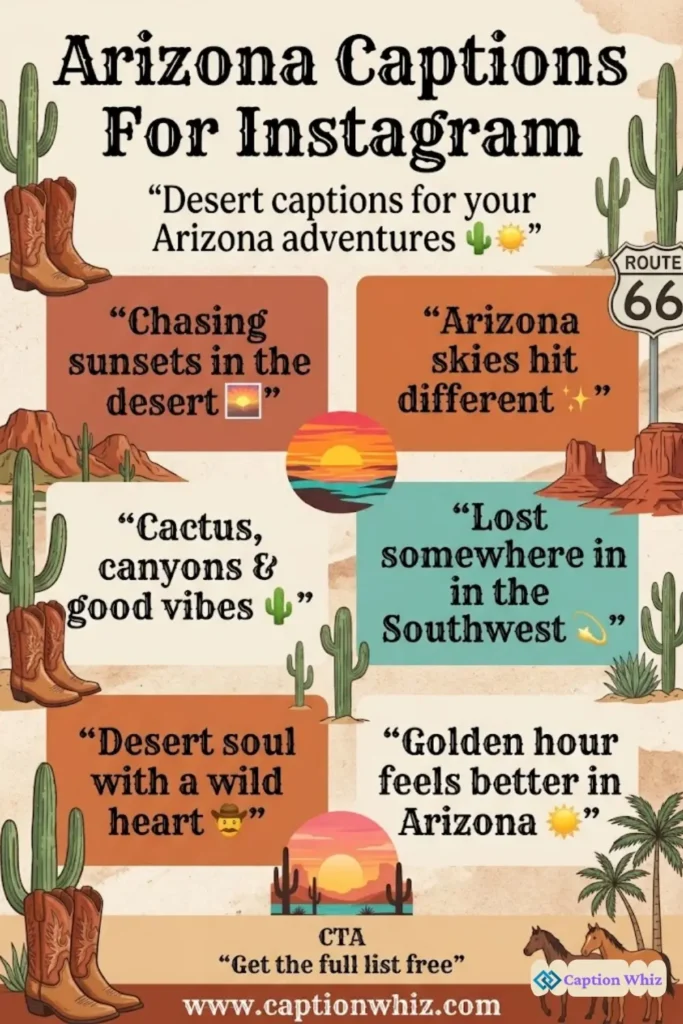 137+ Inspiring Arizona Captions For Instagram and Quotes to Brighten Your Feed