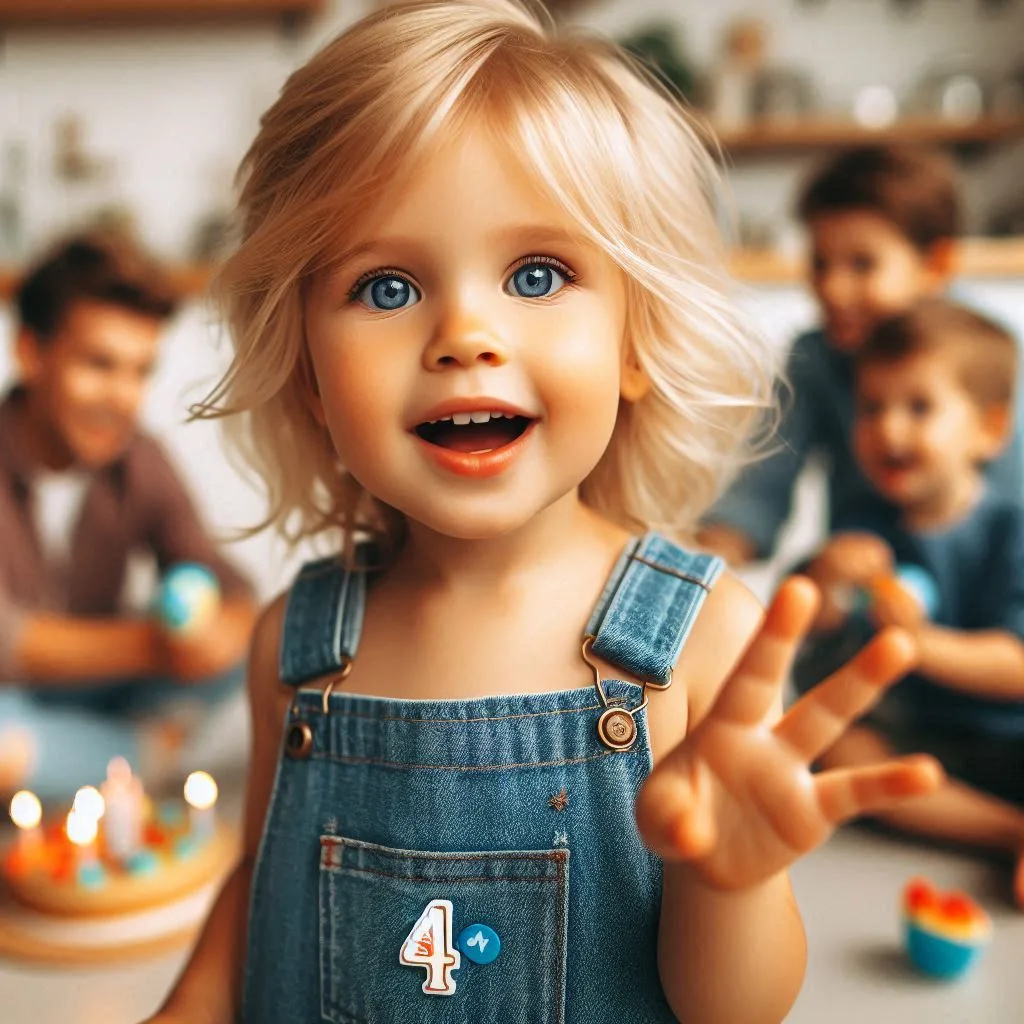 Celebrate with Joyful 4th Birthday Captions For Instagram and Quotes 137+ Delightful Moments