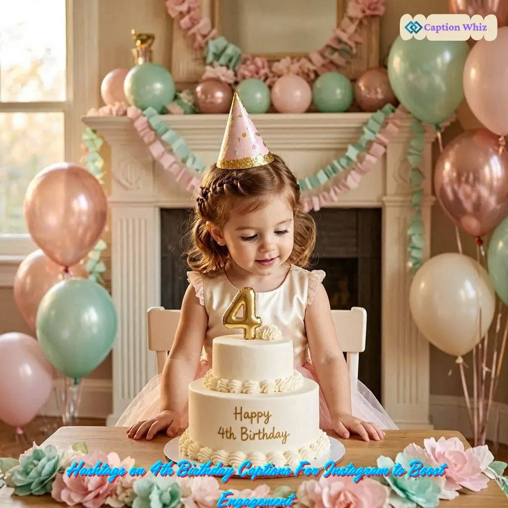 Celebrate with Joyful 4th Birthday Captions For Instagram and Quotes 137+ Delightful Moments