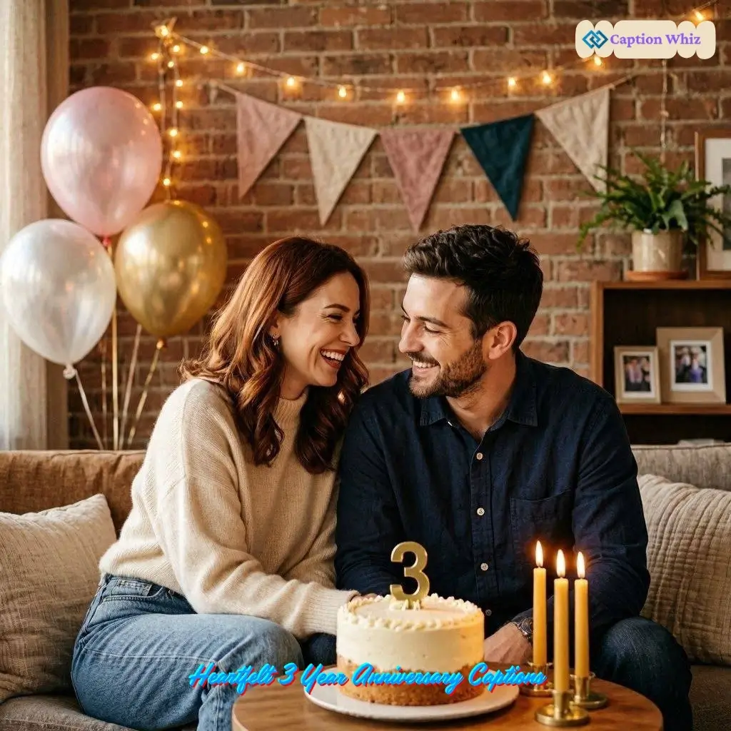 Celebrate Love with 149+ Amazing 3 Year Anniversary Captions For Instagram And Quotes