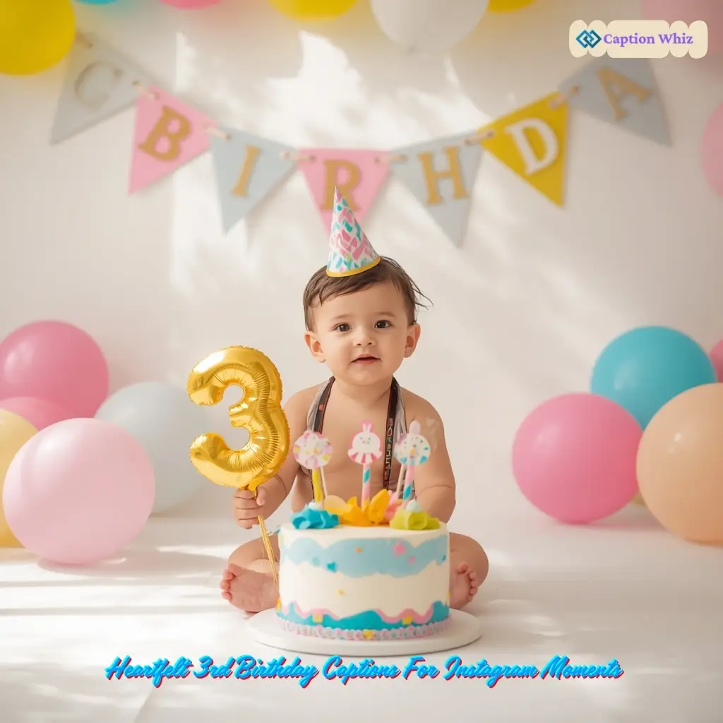Celebrate with 137+ Joyful 3rd Birthday Captions For Instagram and Quotes Magic