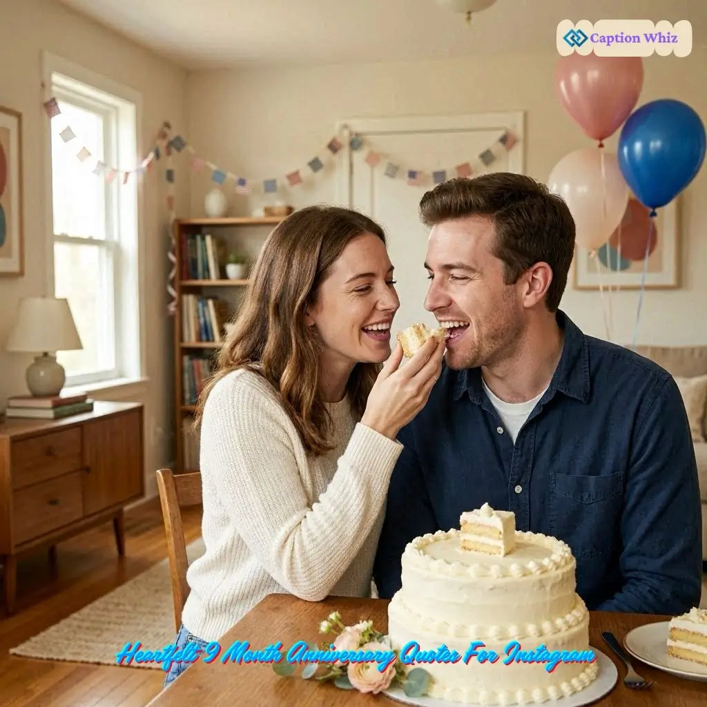 143+ Charming 9 Month Anniversary Captions For Instagram and Quotes to Celebrate Love