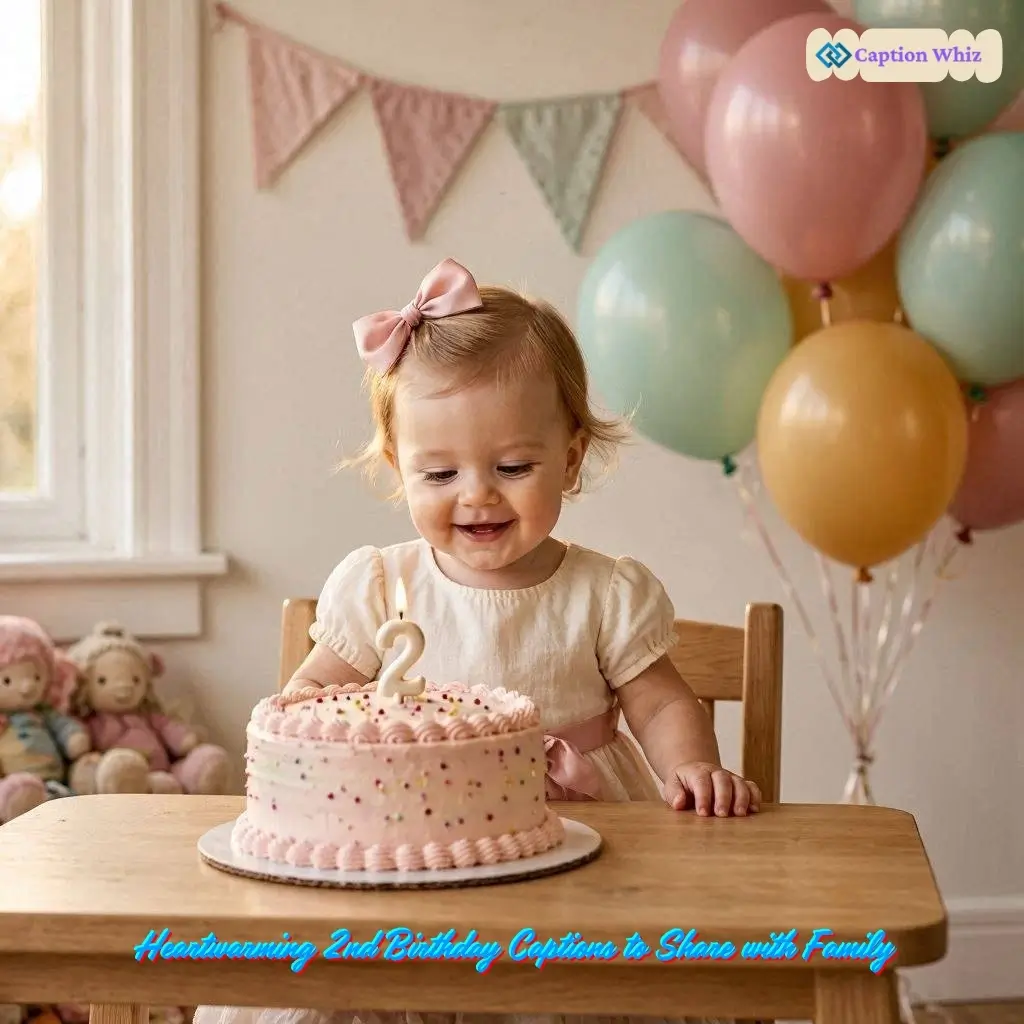 Celebrate with Joyful 2nd Birthday Captions For Instagram And Quotes 145+ Delightful Moments