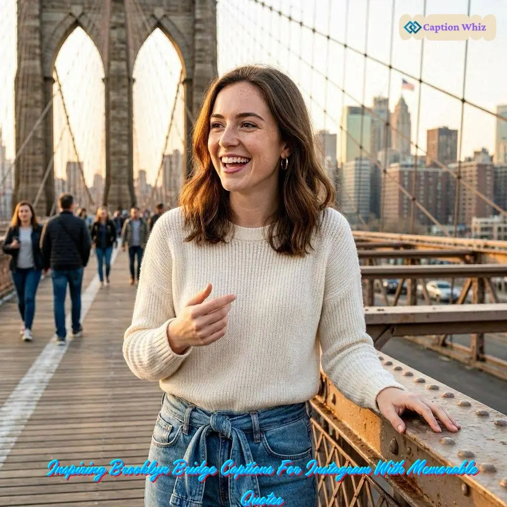 147+ Unforgettable Brooklyn Bridge Captions For Instagram And Quotes You Need Now