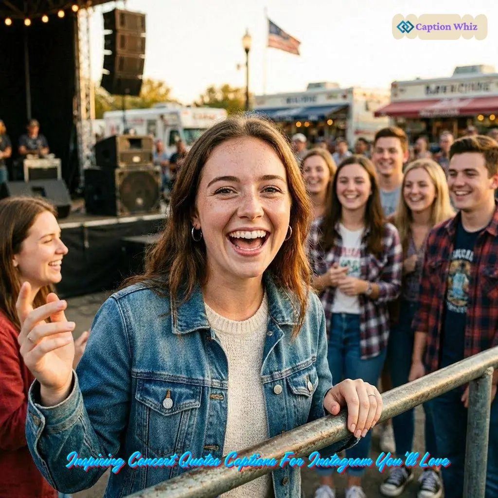 149+ Unforgettable Concert Captions For Instagram and Quotes to Amplify Your Vibe