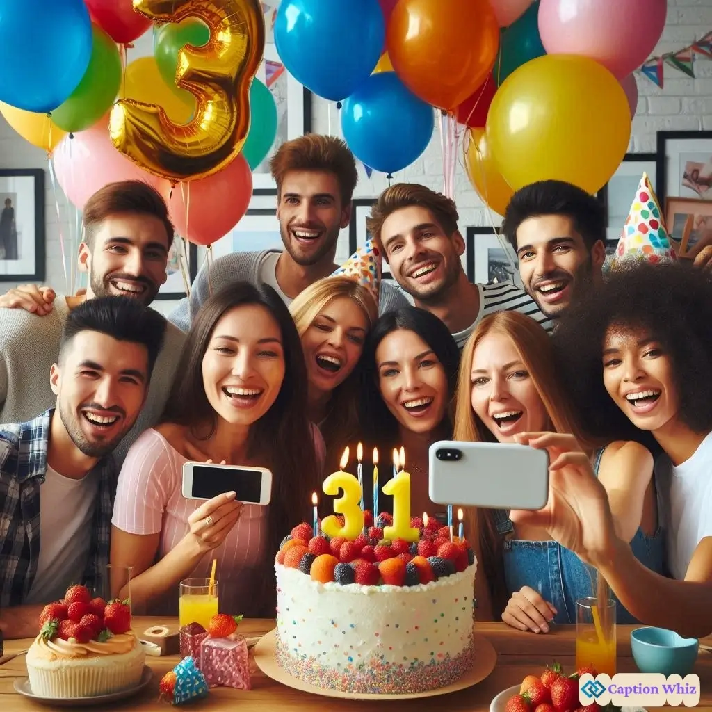 137+ Sassy 31st Birthday Captions For Instagram and Quotes Made For Cheers