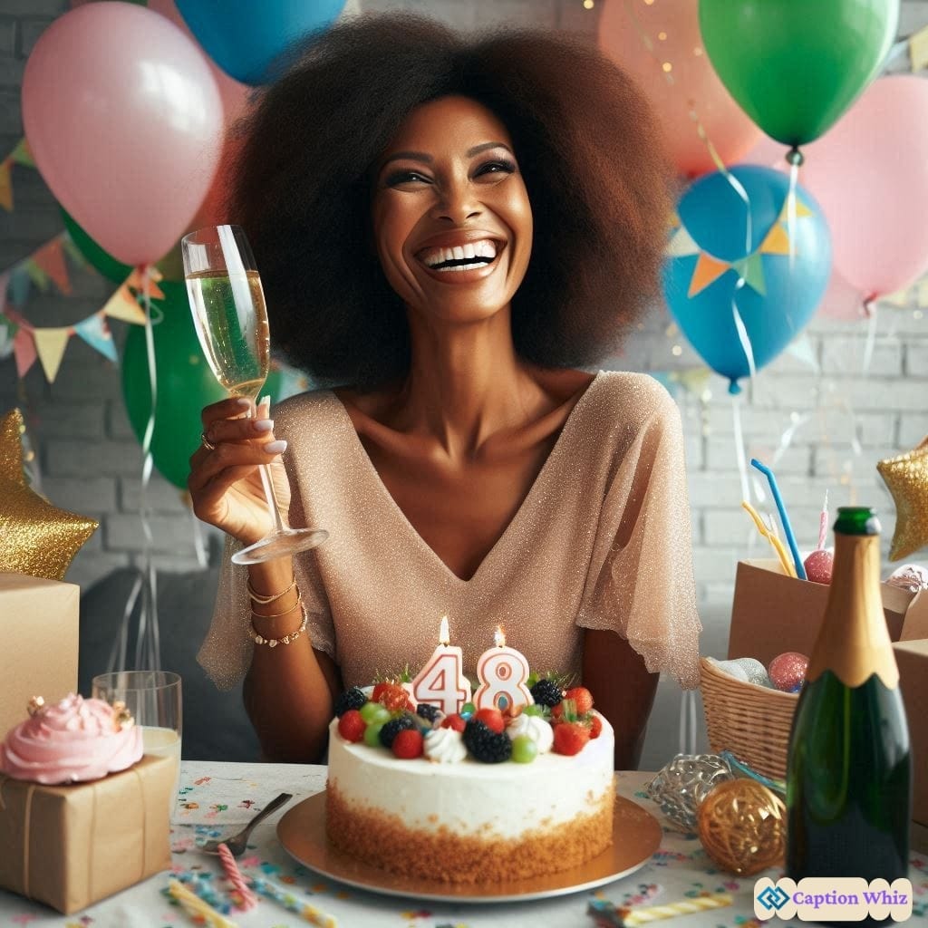 147+ Fun 48th Birthday Captions For Instagram and Quotes For Milestone Vibes