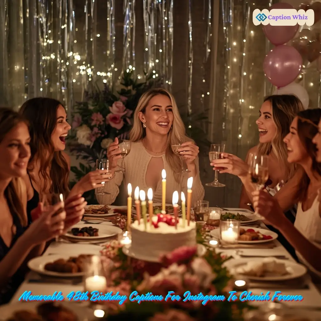 147+ Fun 48th Birthday Captions For Instagram and Quotes For Milestone Vibes