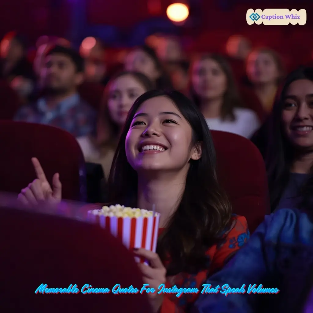 125+ Unforgettable Cinema Captions For Instagram and Quotes You Need Right Now
