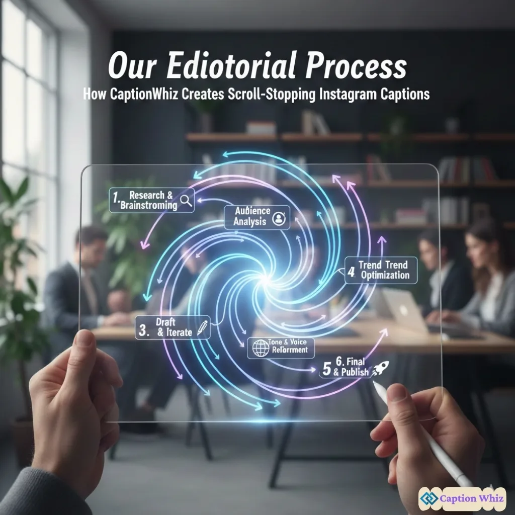 Our Editorial Process: How CaptionWhiz Creates Funny, Scroll-Stopping Instagram Captions