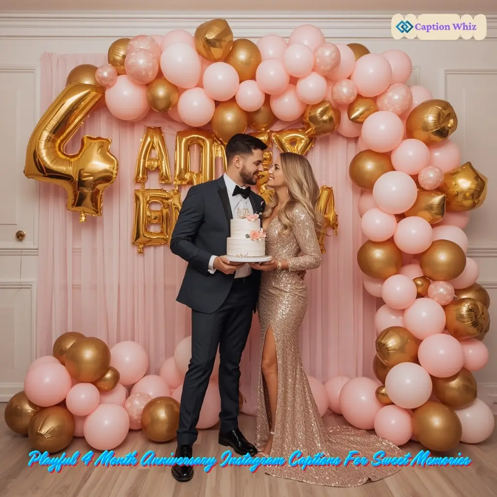 Celebrate Love with 139+ Unique 4 Month Anniversary Captions For Instagram And Quotes