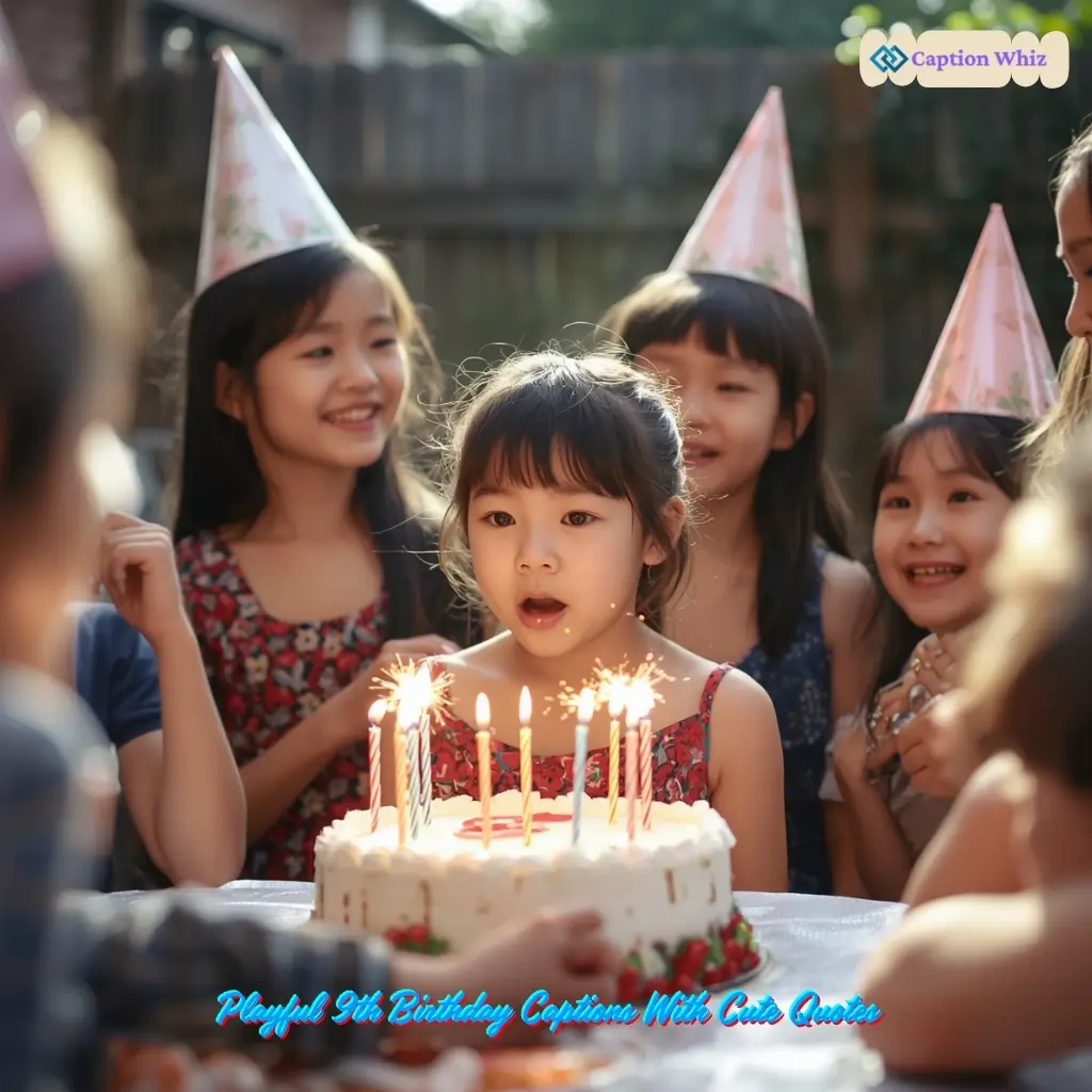143+ Magical 9th Birthday Captions For Instagram and Quotes to Celebrate Joy