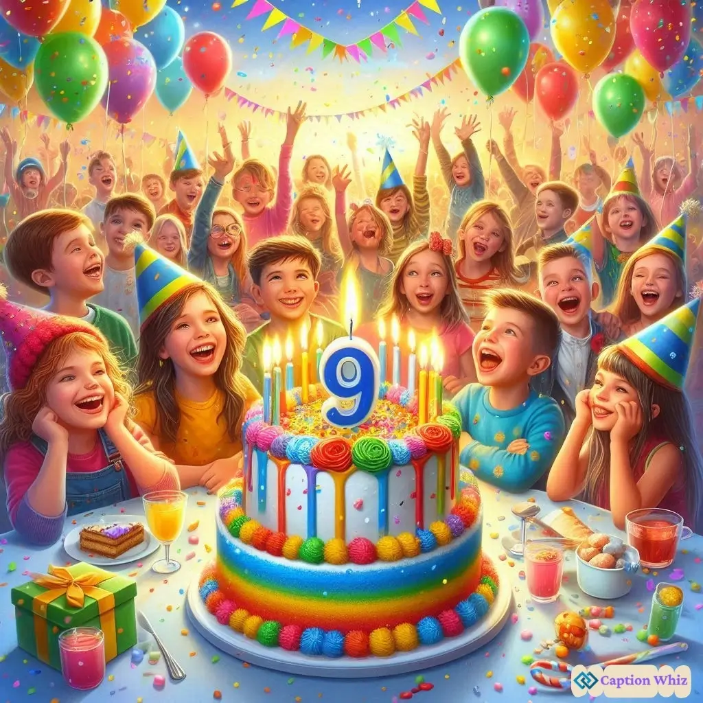 143+ Magical 9th Birthday Captions For Instagram and Quotes to Celebrate Joy