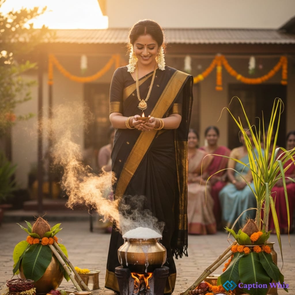 Pongal Puja Captions for Instagram