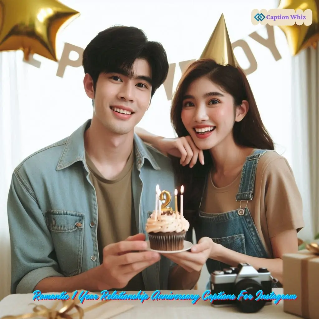 Celebrate Love with 137+ Heartfelt 1 Year Relationship Anniversary Captions For Instagram and Quotes