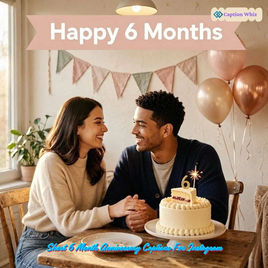 123+ Unique 6 Month Anniversary Captions For Instagram and Quotes Celebrate Your Love